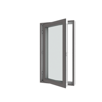 Sidehung fully reversible window